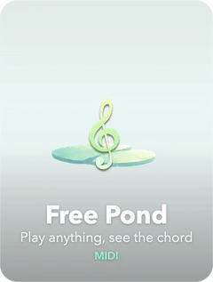Free Pond mode — real-time chord identification